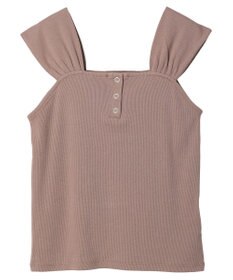 earth music&ecology リブフレンチタンクトップ