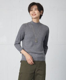 J.PRESS LADIES 【洗える】KNIT BASIC ハイネック ニット