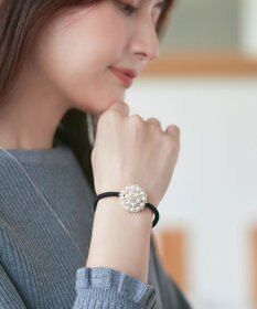 Tiaclasse サークルパールブーケゴム