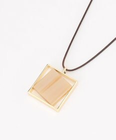 自由区 スクエアコード ネックレス