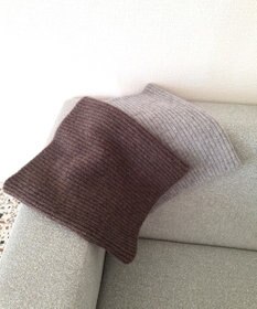 TOQUE 〈大草直子さんアドバイザー〉ベビーアルパカ×ウール縮絨ニットネックウォーマー