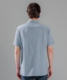 JOSEPH HOMME パターンジャガードストレッチ  /  レギュラーカラー半袖シャツ