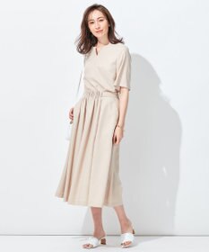 自由区 【抗菌/サスティナブル/セット着用可】EASY SET UP フレアスカート