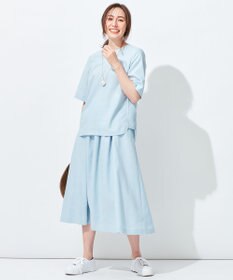 自由区 【抗菌/サスティナブル/セット着用可】EASY SET UP フレアスカート