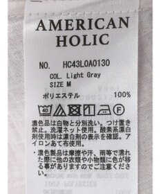 AMERICAN HOLIC 袖コンシャスブラウス