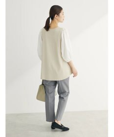 Green Parks ベスト風ドッキングニットプルオーバー