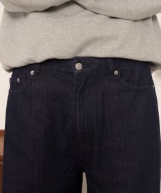 WEGO センタータックバギーフレアデニム