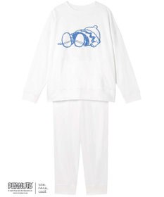 une nana cool MADE WITH PEANUTS 【綿100％】やわらか裏毛パジャマ