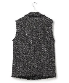 23区 L 【GOLD LABEL】CAMPOREバイカラーツイード ジレ