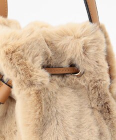 23区 【CLASSY.1月号掲載】フェイクファー ショルダーバッグ