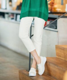 Tiaclasse L 【日本製】ドライモーメント裾スリットパンツ