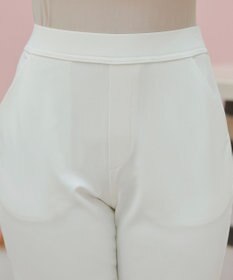 Tiaclasse L 【日本製】ドライモーメント裾スリットパンツ