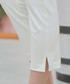 Tiaclasse L 【日本製】ドライモーメント裾スリットパンツ