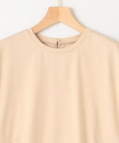 組曲 S 【洗える】バックパールフレアカットソー