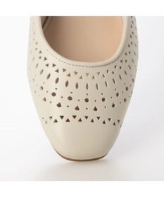 Riz raffinee <Riz raffinee>カットワークフラットパンプス