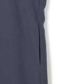 ICB 【WEB限定】FluidBackSatin ニット衿シャツワンピース