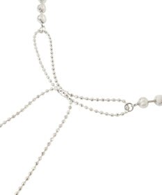 Green Parks ・ＨＡＬＦ　ＴＩＭＥ　ボールチェーンリボンネックレス