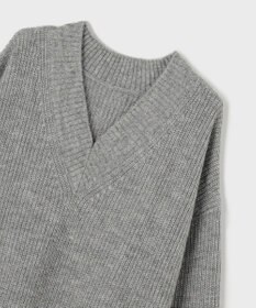 GRACE CONTINENTAL シアーレースニットワンピース