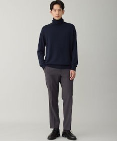 UNFILO MENS 【男女兼用】ソフトサーモ アンチピリングニット タートルネック