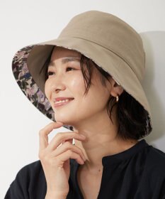 J.PRESS LADIES 【洗える・畳める】 LIBERTY リネン ハット