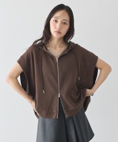 earth music&ecology シアーダンボールフーディーベスト