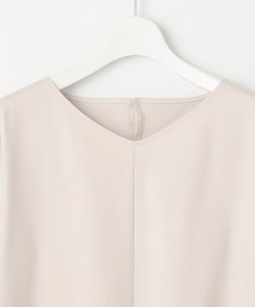 23区 【新色追加/洗える】スムースデザイン パフスリーブ カットソー
