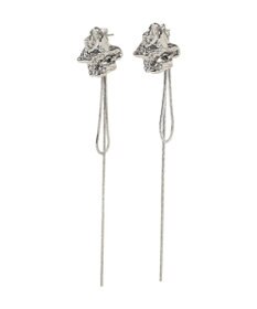 YECCA VECCA ニュアンスメタルチェーンピアス