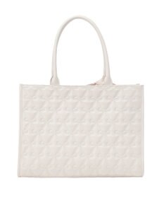 Maison de FLEUR スカーフ付き2ルームリボンキルティングトート