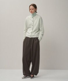 ATON ROYAL CASHMERE FUR | クルーネックカーディガン