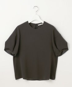 自由区 【SHIHOさんコラボ・洗える】バックサテンジョーゼット ブラウス