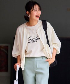 UNFILO BEAUTY FORM-Tコットン ロゴ半袖T