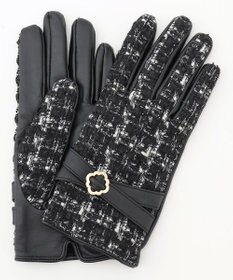 TOCCA 【数量限定・スマートフォンタッチ可能】TWEED GLOVES 手袋
