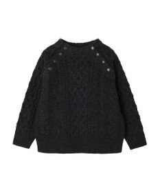 CRAFT STANDARD BOUTIQUE ラグランケーブルニットプルオーバー　