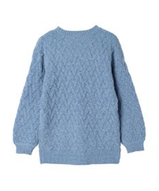 CRAFT STANDARD BOUTIQUE 洗えるモールケーブルニットチュニック