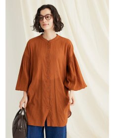 CRAFT STANDARD BOUTIQUE ウ゛ィンテージボイルソデシャーリングチュニック