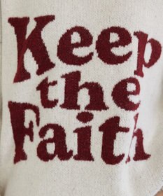 WEGO フラッフィーグラフィックBIGニットプルオーバー