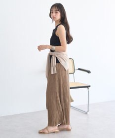 earth music&ecology プリーツレイヤードライクスカート