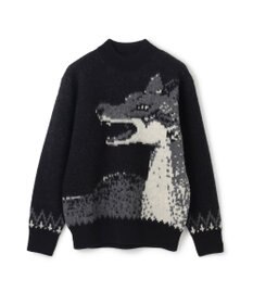 JOSEPH HOMME 【LEON 掲載】【HIGH GRADE LINE】ウルフジャガード  モックネック