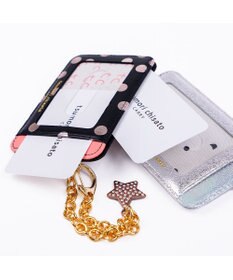 tsumori chisato CARRY 新マルチドット パスケース 定期入れ 【キラキラでかわいい！本革のやわらかな風合い】