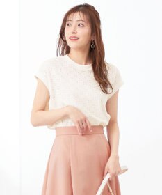 ANY SIS レーシージャカード カットソー