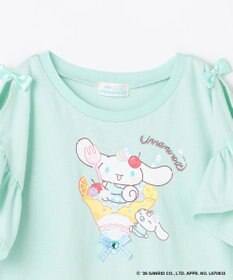 ANY KIDS 【サンリオキャラクターズ×ANY KIDS】ひんやり ファンシーフリル袖Tシャツ