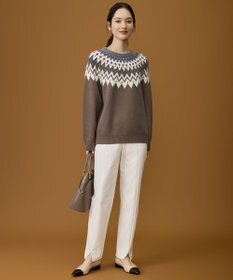 自由区 S フェアアイル ニット