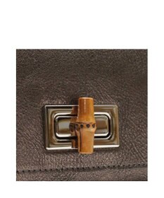 A.D.M.J. 【牛革】メタリックレザー/ラウンドターンロックショルダー