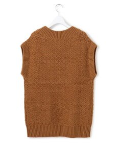 23区 ツイードニット ベスト