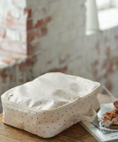 組曲 KIDS gingham K heart トラベルバッグL