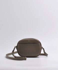 blancle シュリンクレザー ラウンドショルダーバッグ