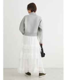 Green Parks ・ＥＬＥＮＣＡＲＥ　ＤＵＥ　ハイネックＺＩＰカーディガン