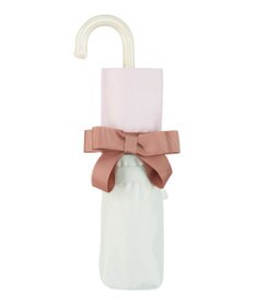 MOONBAT estaa 晴雨兼用 折りたたみ傘 グログランテープリボン 日傘 遮光 遮熱 UV