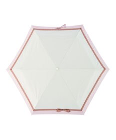 MOONBAT estaa 晴雨兼用 折りたたみ傘 グログランテープリボン 日傘 遮光 遮熱 UV