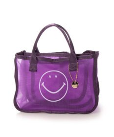 UNBILLION cachecache スマイルモチーフメッシュバッグインバッグ